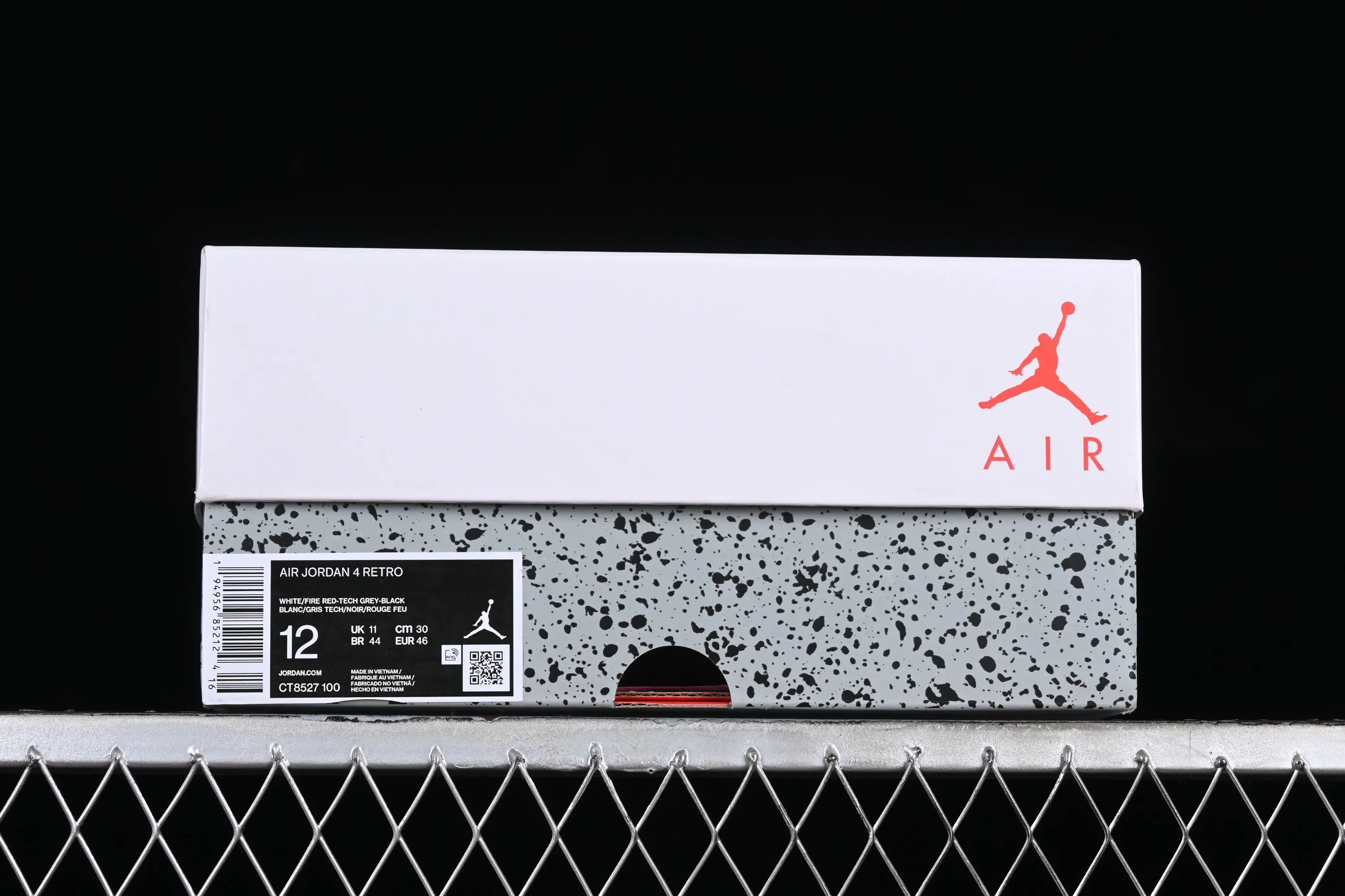 All categories Air Jordan Jordan series basketball shoes Air Jordan 4 GX foreign trade version Air Jordan 4 Retro "White Oreo" AJ4 Joe 4 White Oreo CT8527-100